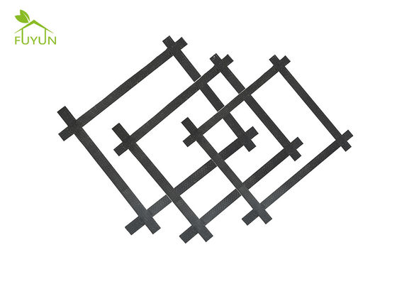 50m Length Geo Ground Grid Driveway , Unidirectional Extruded Geogrid