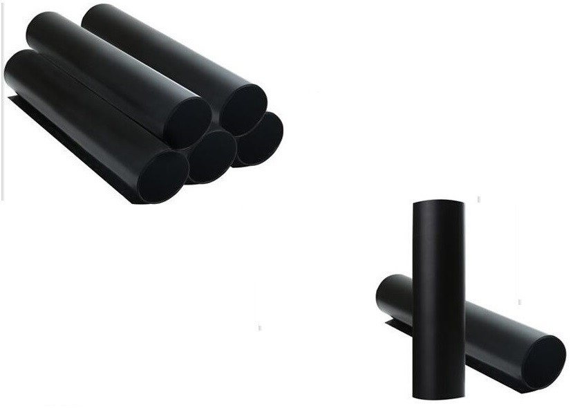 Coal Mining Tailing Ponds 2.0mm Anti Seepage Isolation HDPE LDPE Anti Pollution Black Geomembrane Fabric Liners