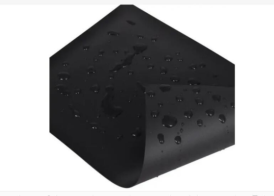Revêtements noirs de tissu de Geomembrane d'anti d'infiltration du polyéthylène haute densité 1.0mm de HDPE d'isolement pollution de terre en friche anti