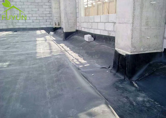 Solution de construction étanche à l'humidité de projet du garage 1.5mm d'épaisseur de HDPE de tissu moulu de Geomembrane